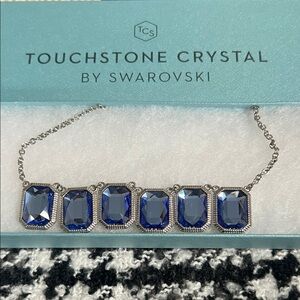 Touchstone Crystal by Swarovski Out of the Blue Necklace